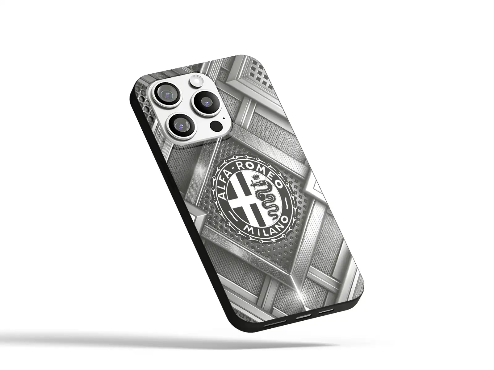 Alfa Romeo Custodia Silicone Smartphone Tocco Minimal
